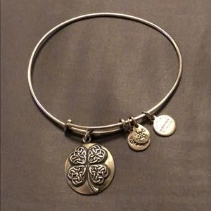 Alex and Ani Four-Leaf Clover, Silver